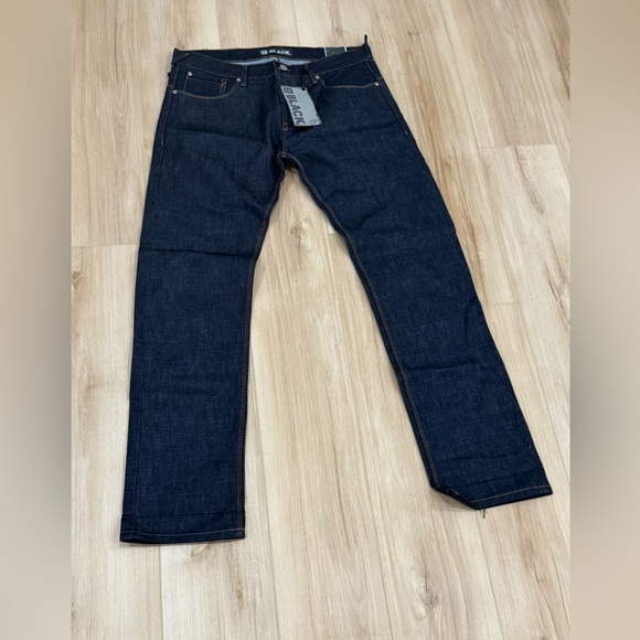 Black Other - NWT Black Brand Men's Deep Indigo Low Rise Slim Straight Jeans